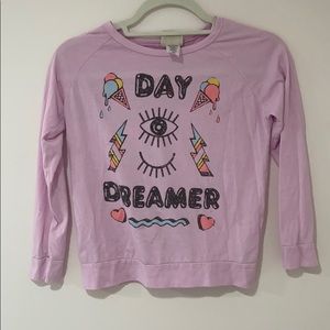 Junk food children’s long sleeve top